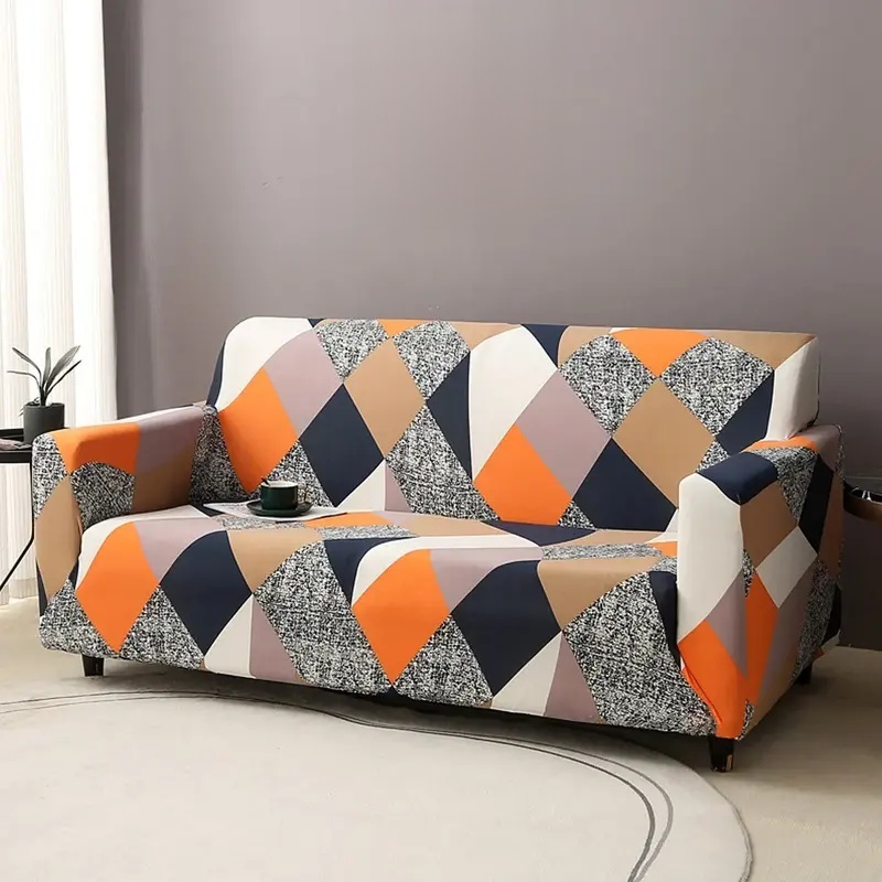 Retro Luxury Stretch Thin Sofa Cover