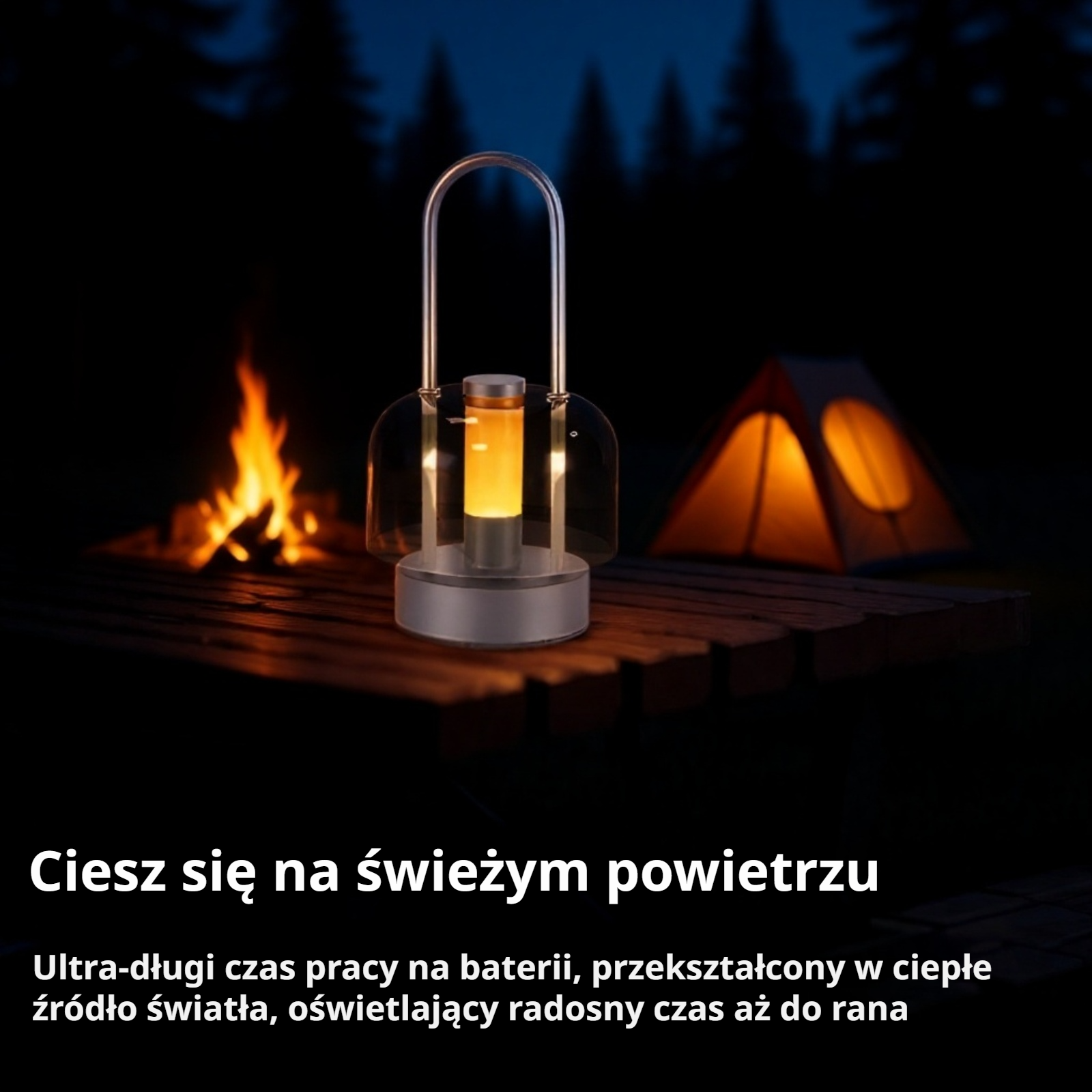 Przenośna nocna lampka dotykowa w stylu nordyckim, trzy kolory, płynne ściemnianie