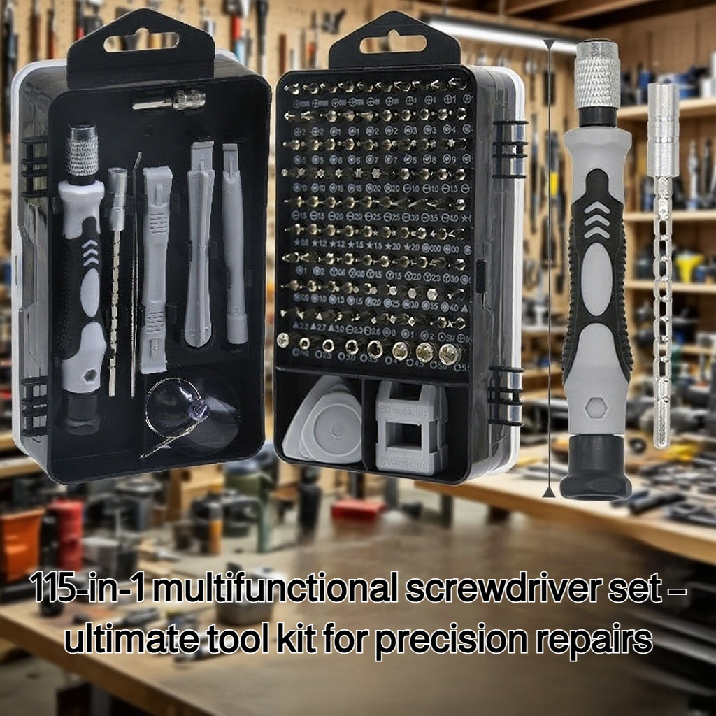 115-in-1 multi-function screwdriver set
