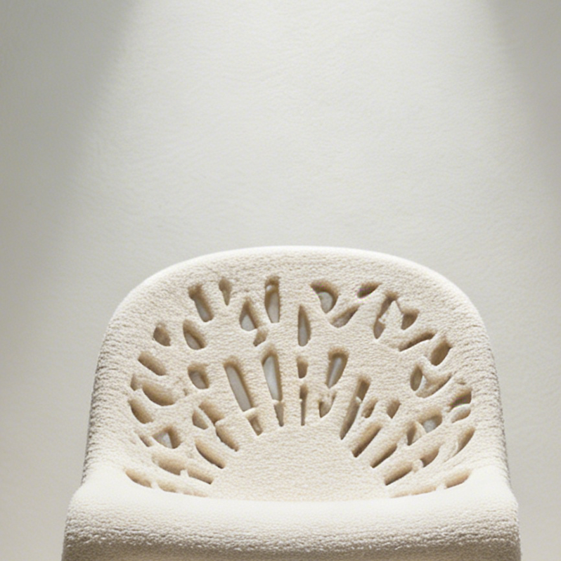 เก้าอี้นั่งเดี่ยวลายฉลุ