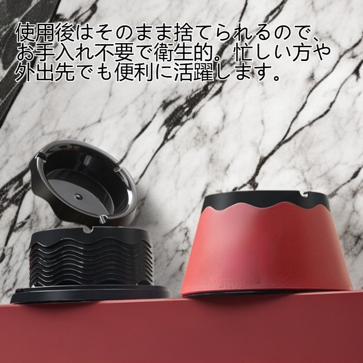 セルフフォーム使い捨て灰皿のパッケージ画像