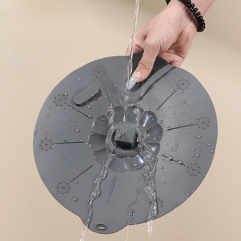 Multi-functional silicone sealing cap
