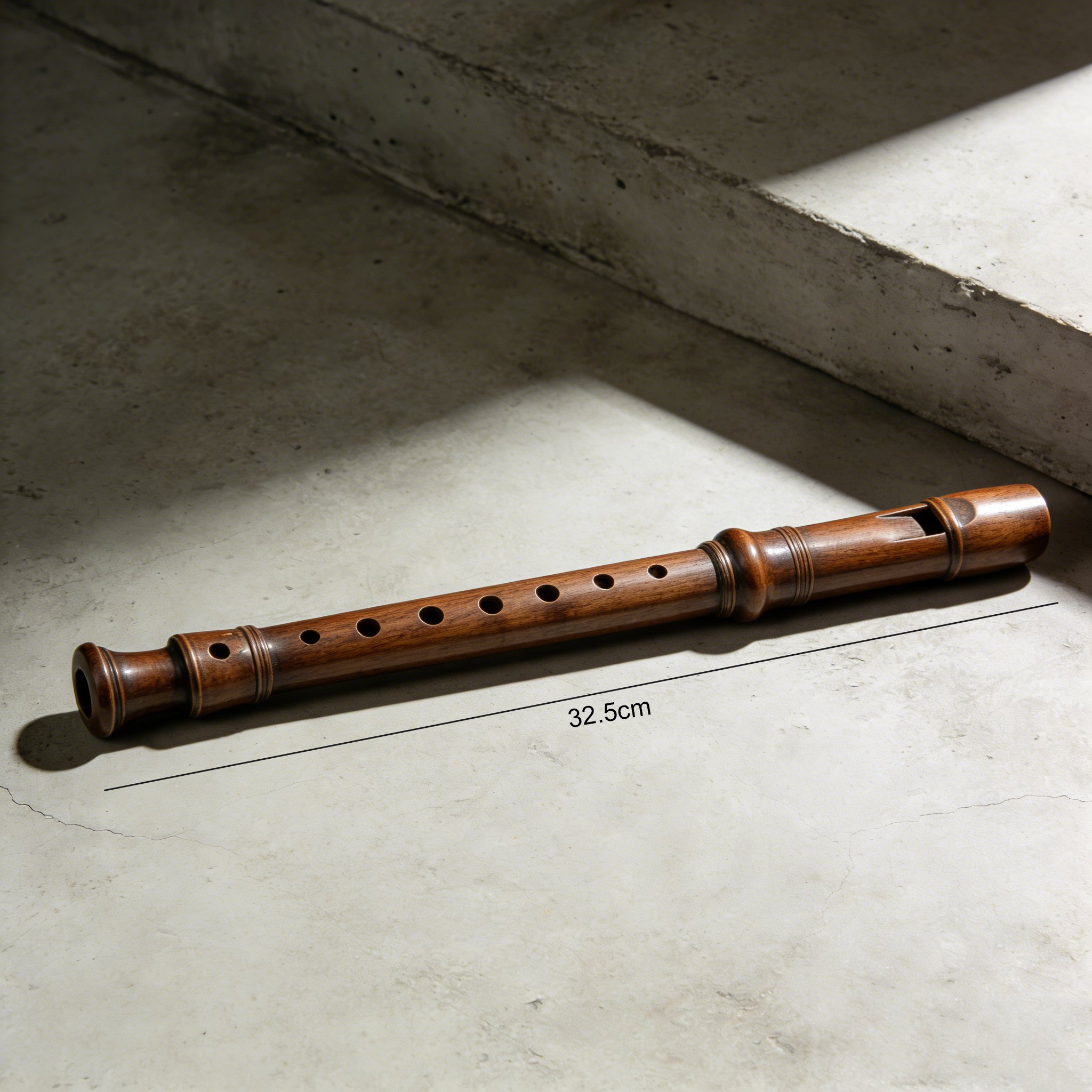 初心者向けけ竖笛の演奏イメージ