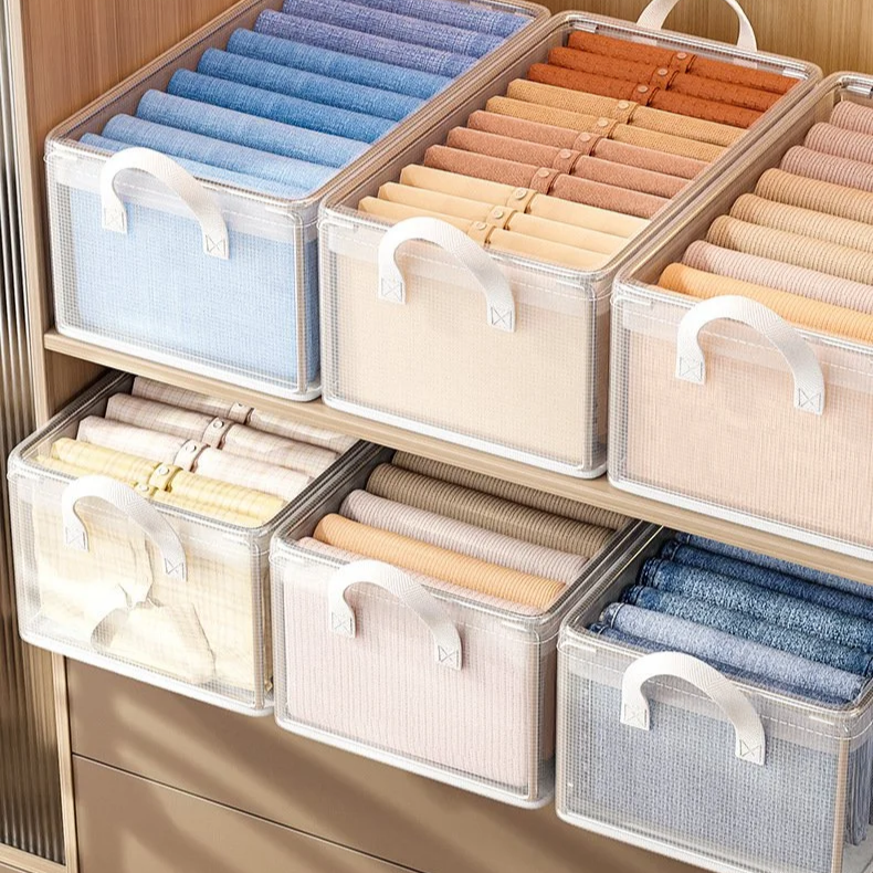 Multifunktionale Kleideraufbewahrungsbox, Stahlrahmen Hosen Organizer