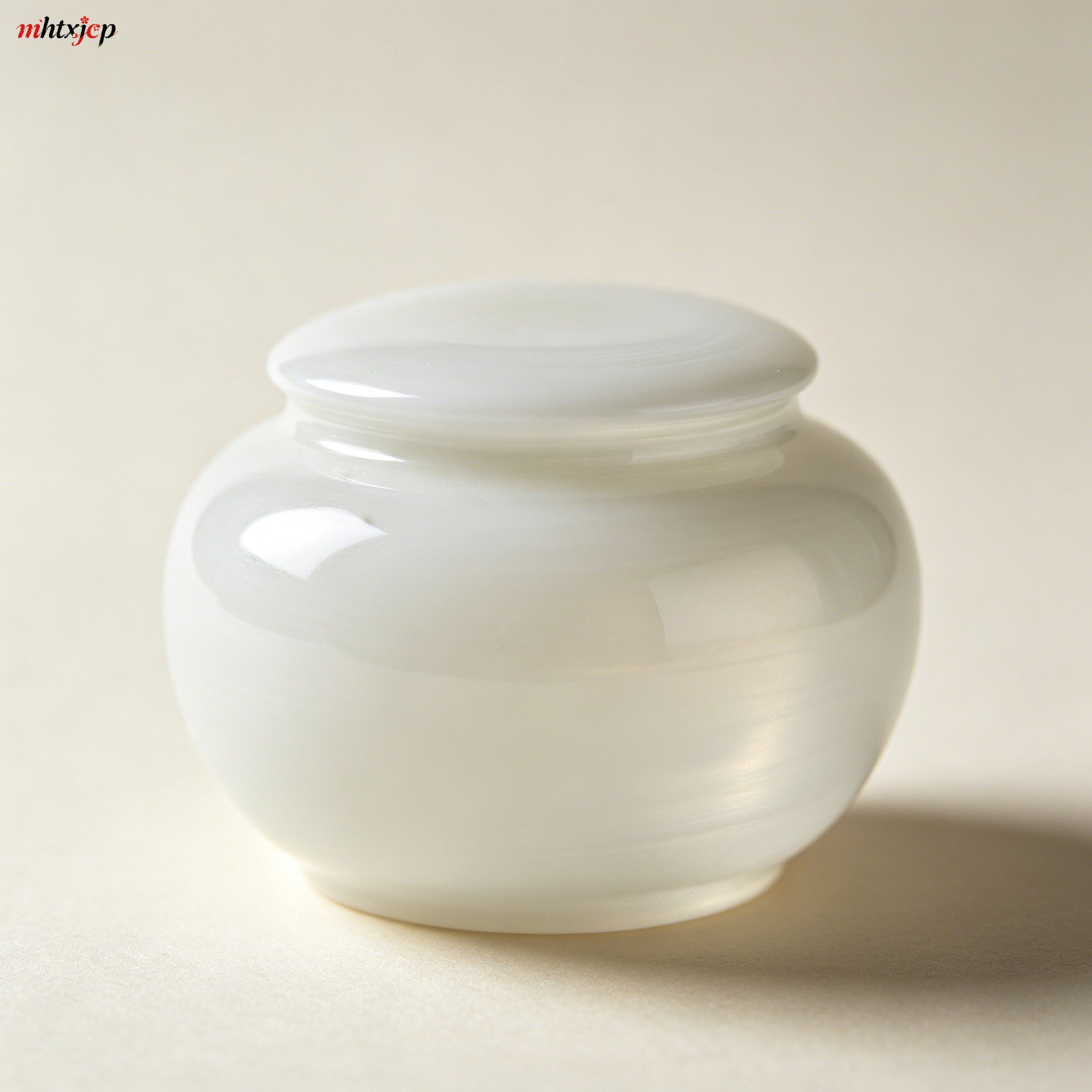 徳化白磁茶筒（3個セット）