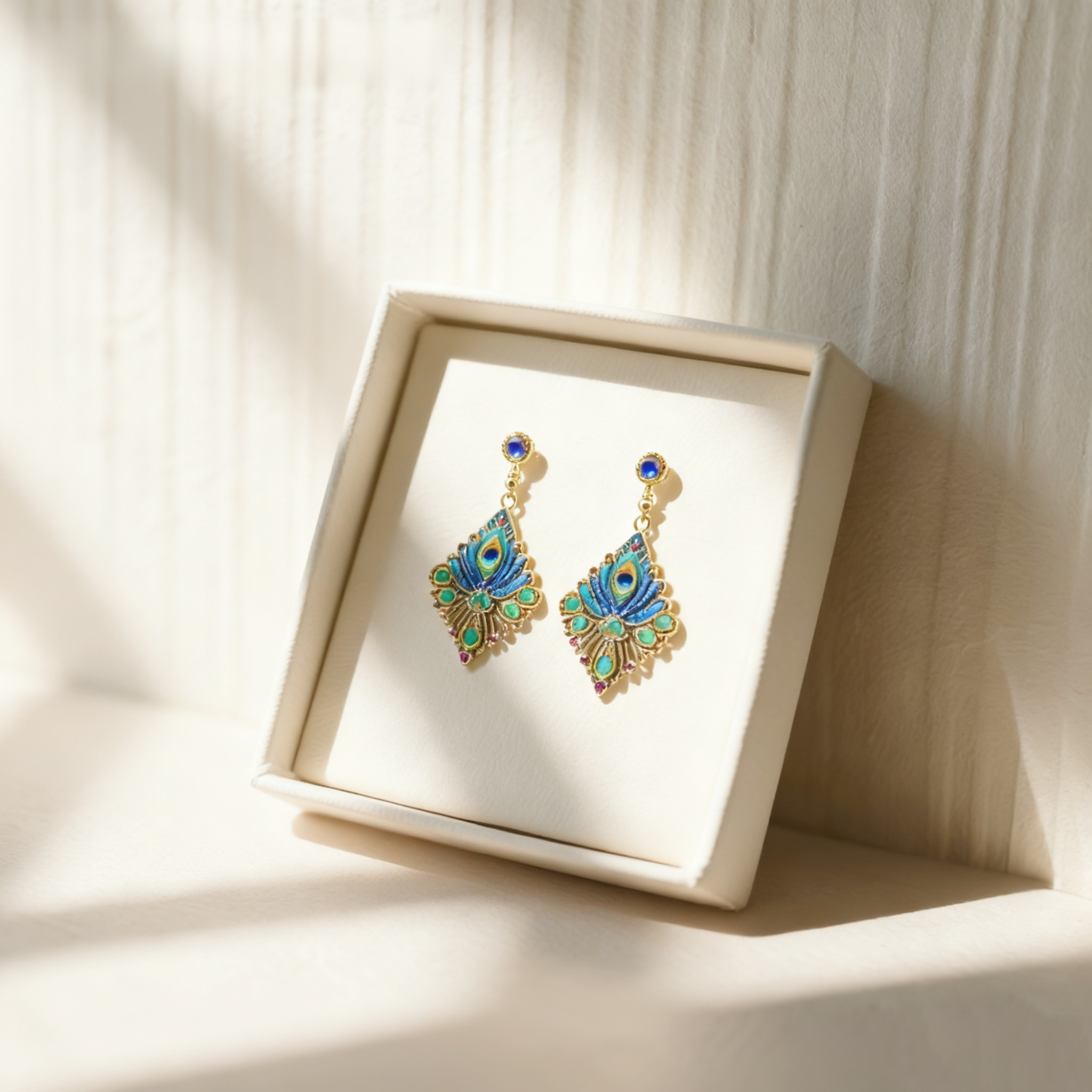 가을 겨울 여성 귀걸이 1쌍 전체 이미지