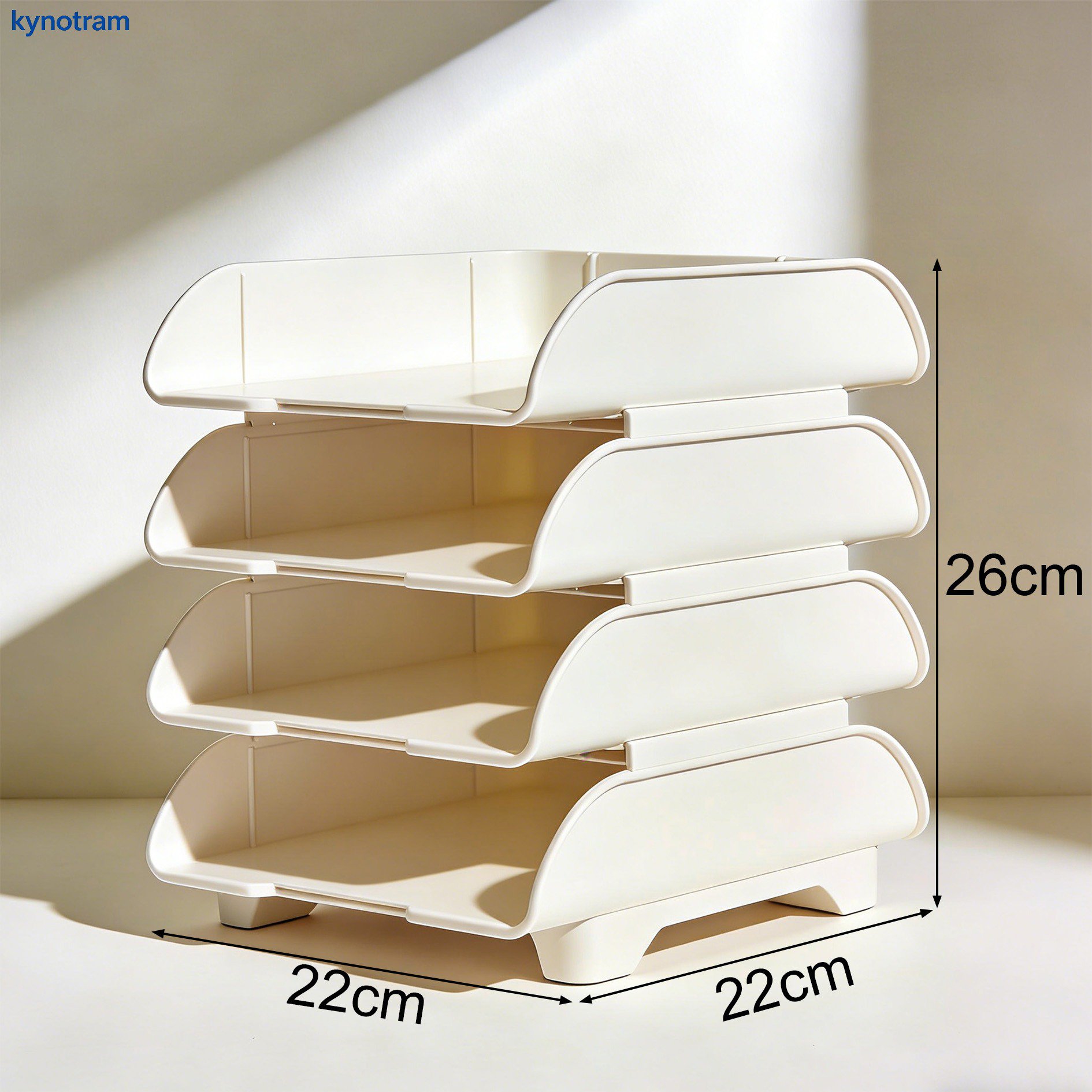 Office desk file holder for organized workspace