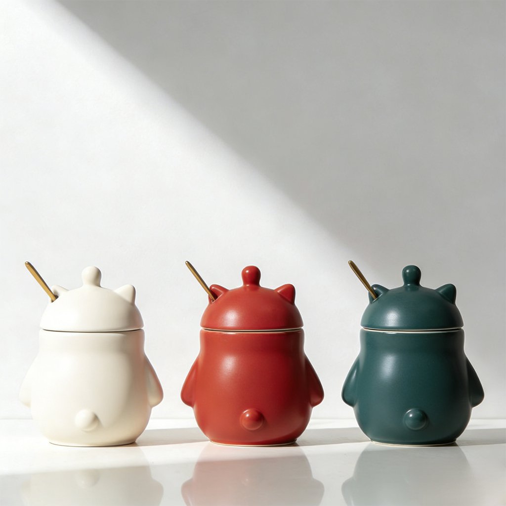 Háromrészes fűszertartó készlet a konyhába