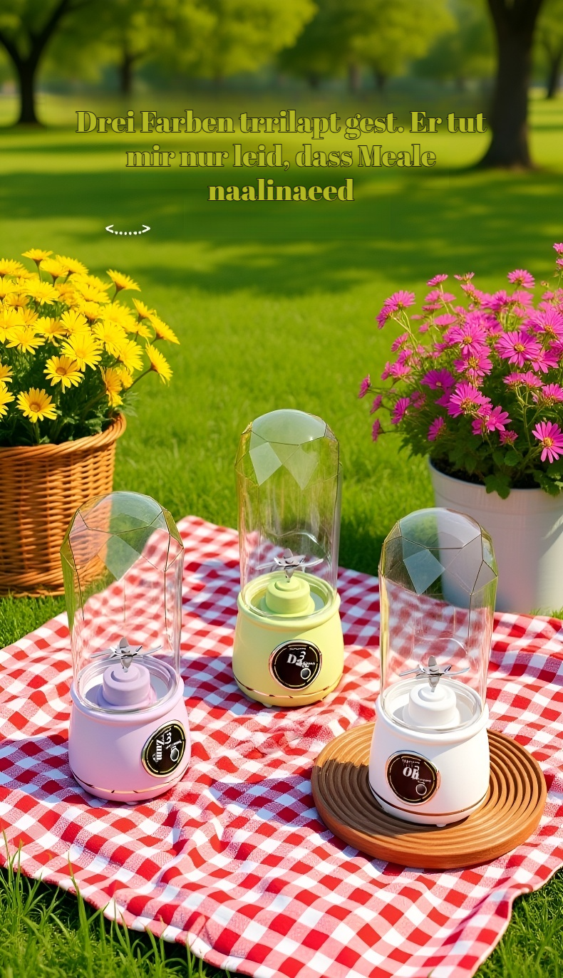 Elektrischer Entsafter mit großem Fassungsvermögen