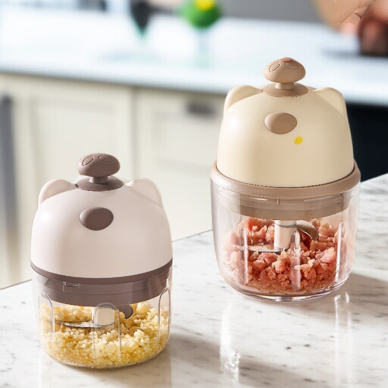 가정용 라디오 마늘 다지기 주방 이유식 마늘 믹서기 마늘 타작기 마늘 압착기