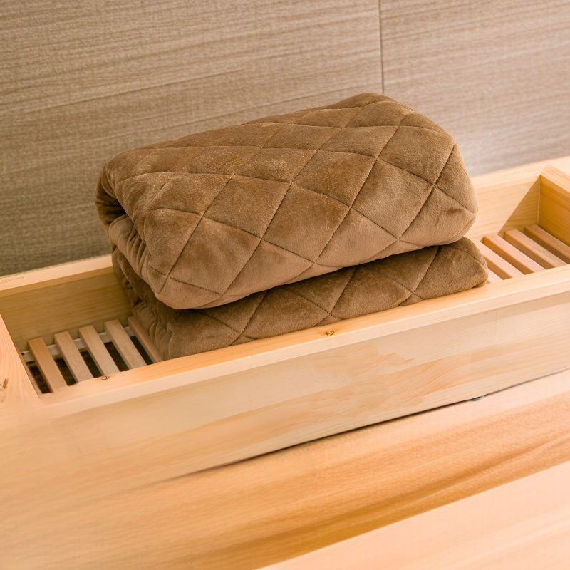 両面ベルベットプラス厚手ファイヤーキルト家庭用ファイヤーボックスカバー冬用暖房ボックスカバーキルトソファランチブレイクブランケット