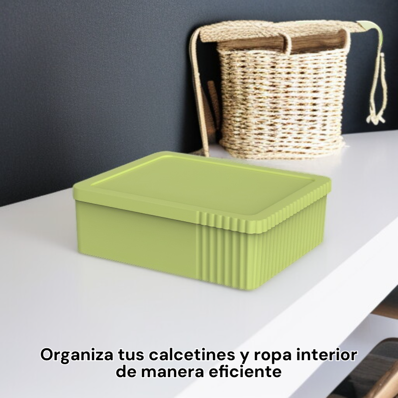 Caja de almacenamiento para calcetines y ropa interior