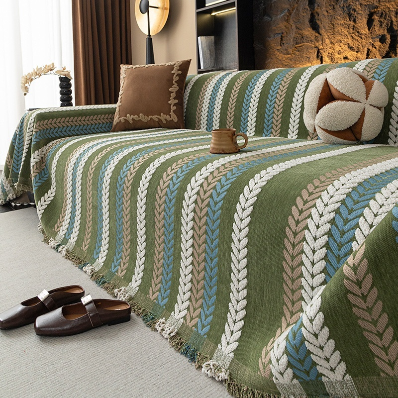 カラフルレトロソファカバー