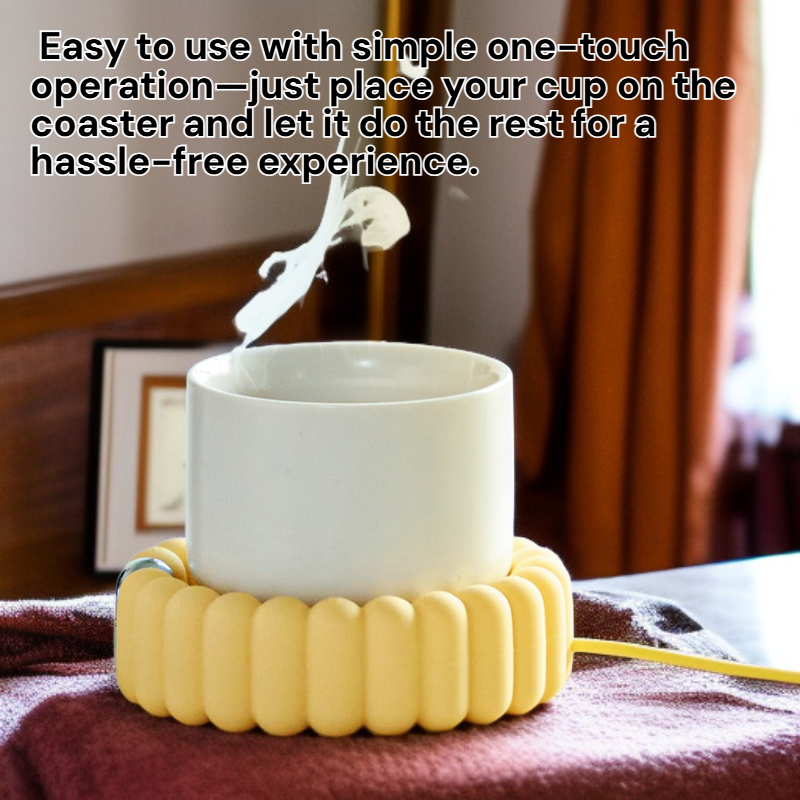 Automatic Temperature Control Cup Coaster for Hot Drinks