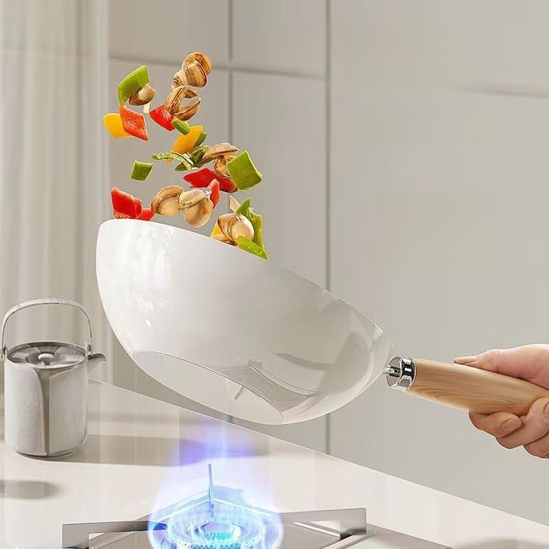 White Ceramic Non-Stick Skillet