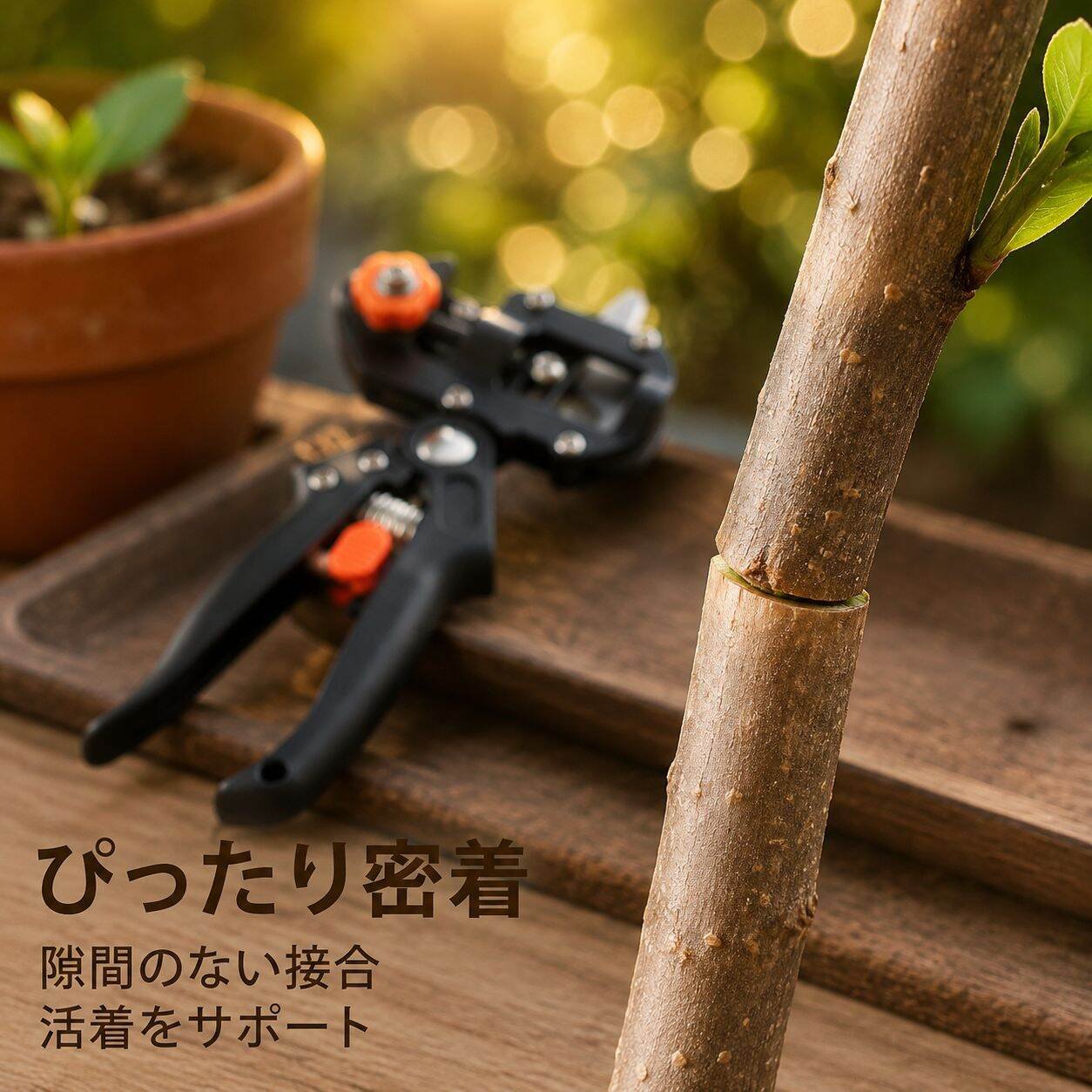 園芸接ぎ木ハサミ 多機能接ぎ木ナイフ 果樹苗接ぎ木工具セット