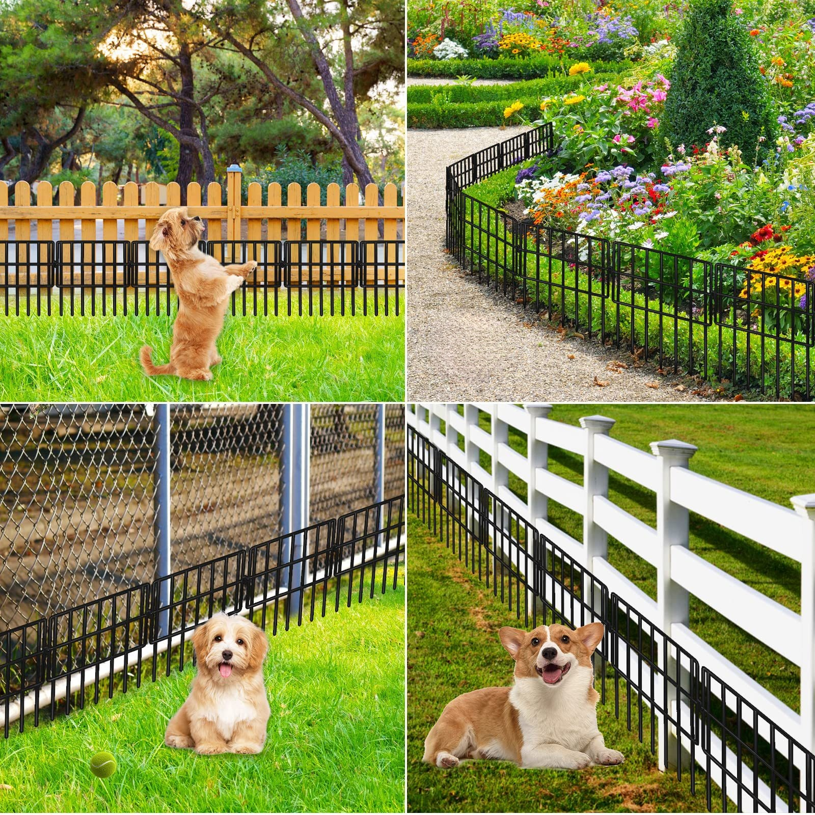 Metall Gartenzaun Schmiedeeisen Zaun