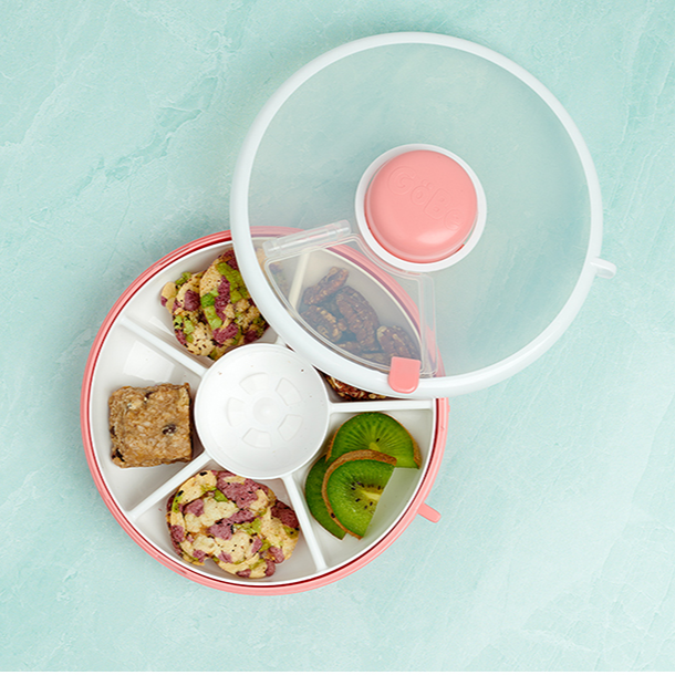 Rotating Snack Container with Lid