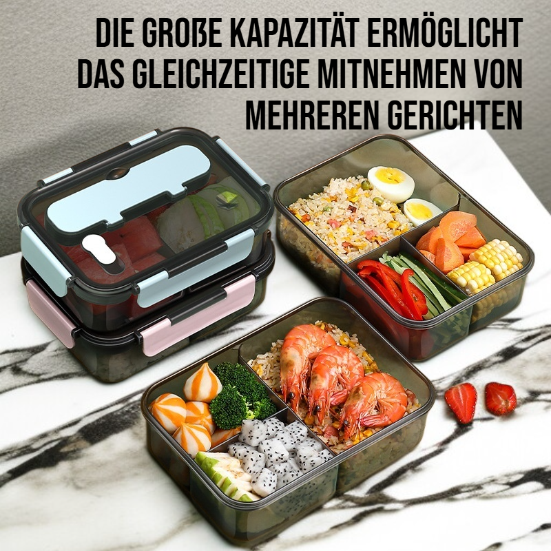 Große Kapazität Fragment mit Geschirr Essbox