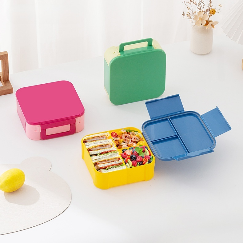 휴대용 밀폐 도시락, 전자레인지 사용 가능, 출퇴근용