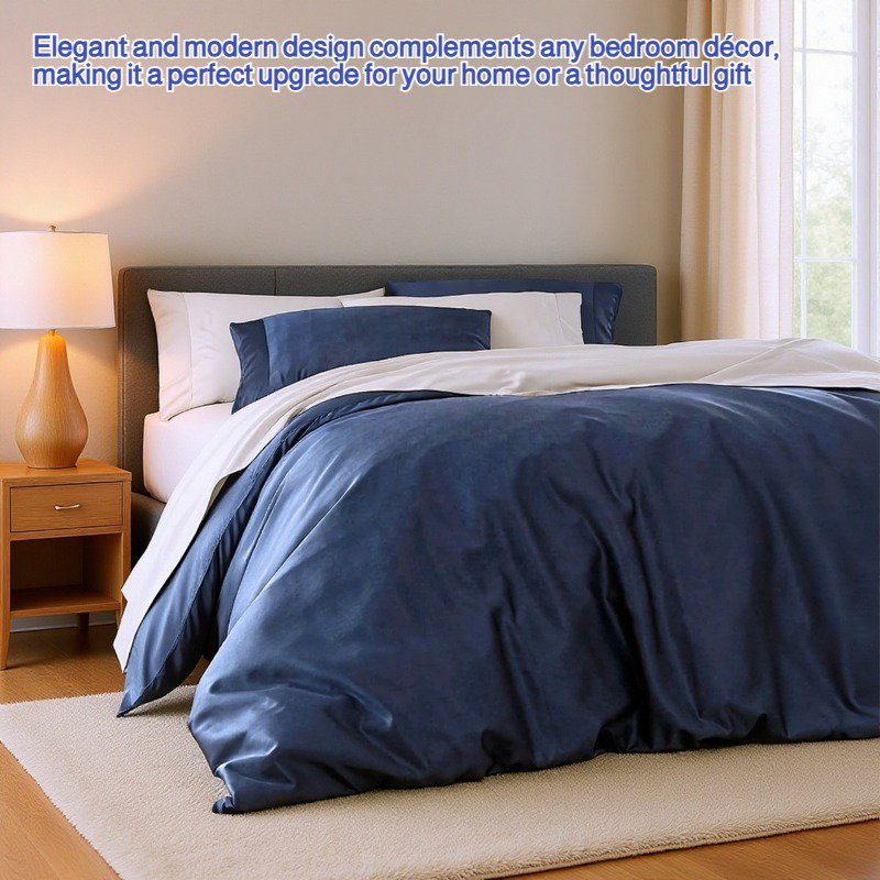 Eco-friendly all-season bed sheet set