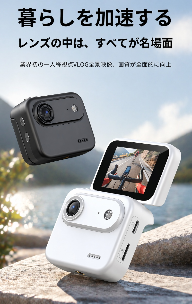 360°ミニパノラマカメラの正面写真