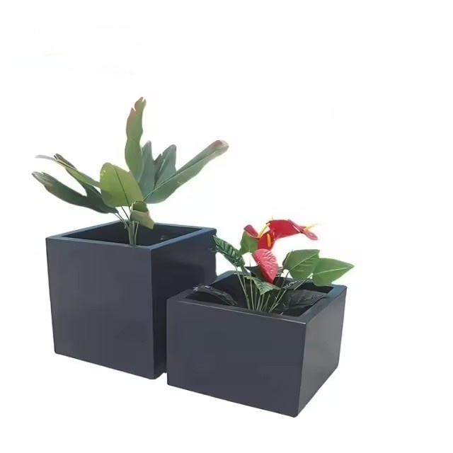 アルミ製ガーデンフラワーポットボックス