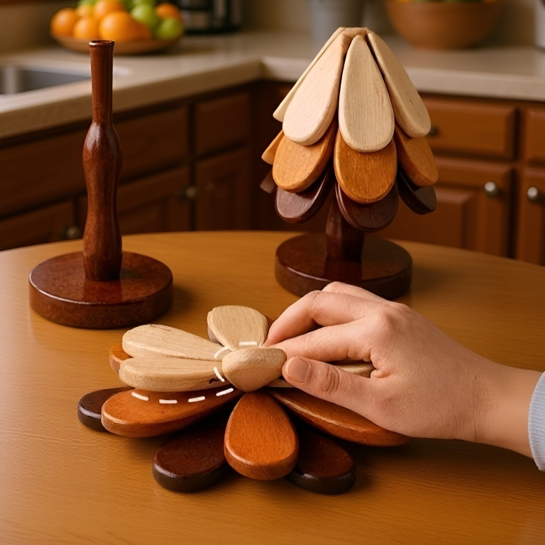 聖誕樹隔熱墊多色選擇產品圖