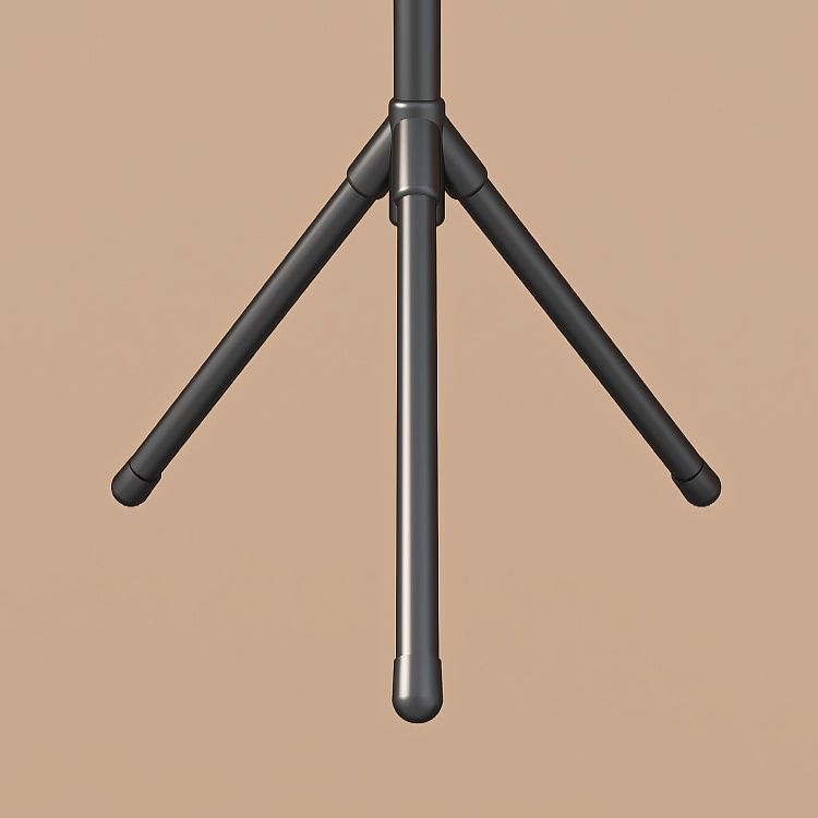 簡約單桿衣架帽子收納架