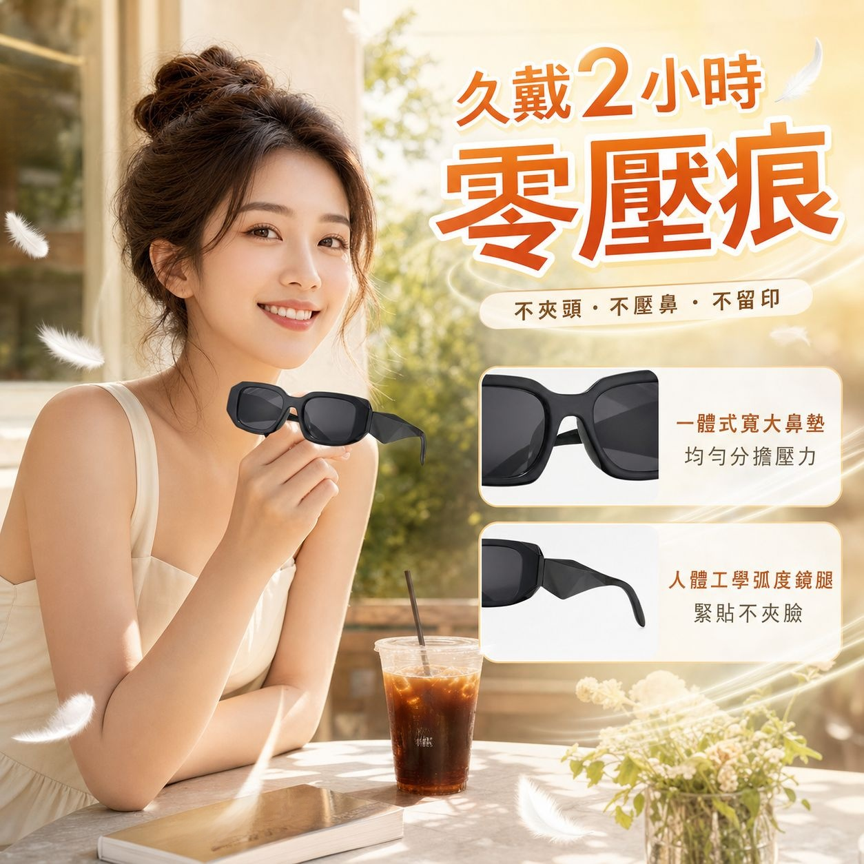 潮流多邊形墨鏡 防紫外線太陽眼鏡