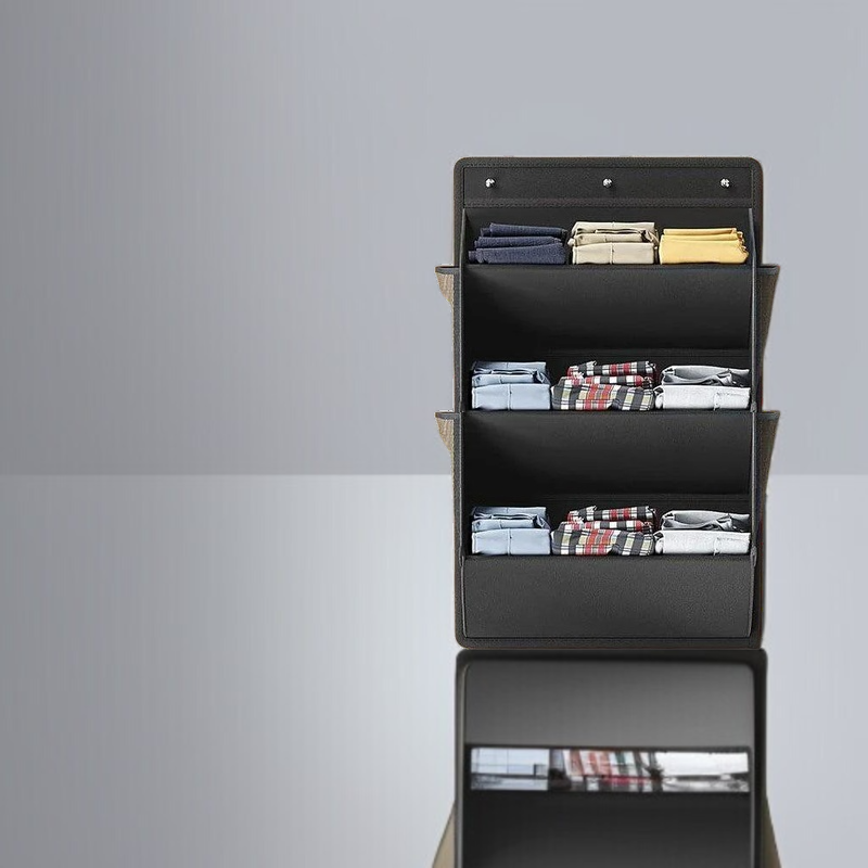 문 위 다용도 수납 신발장 전체 모습