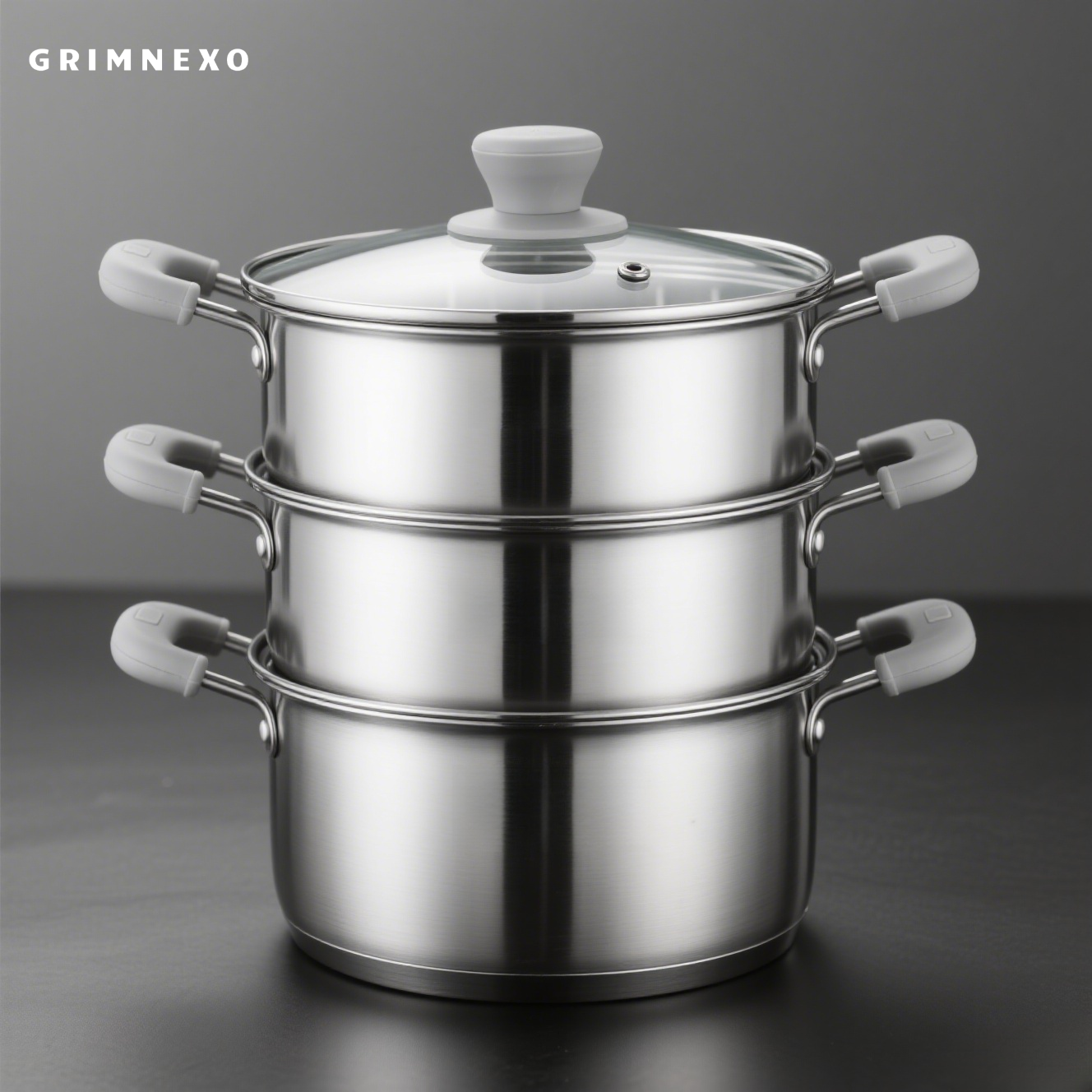 Durable stainless steel steamer basket for vegetables