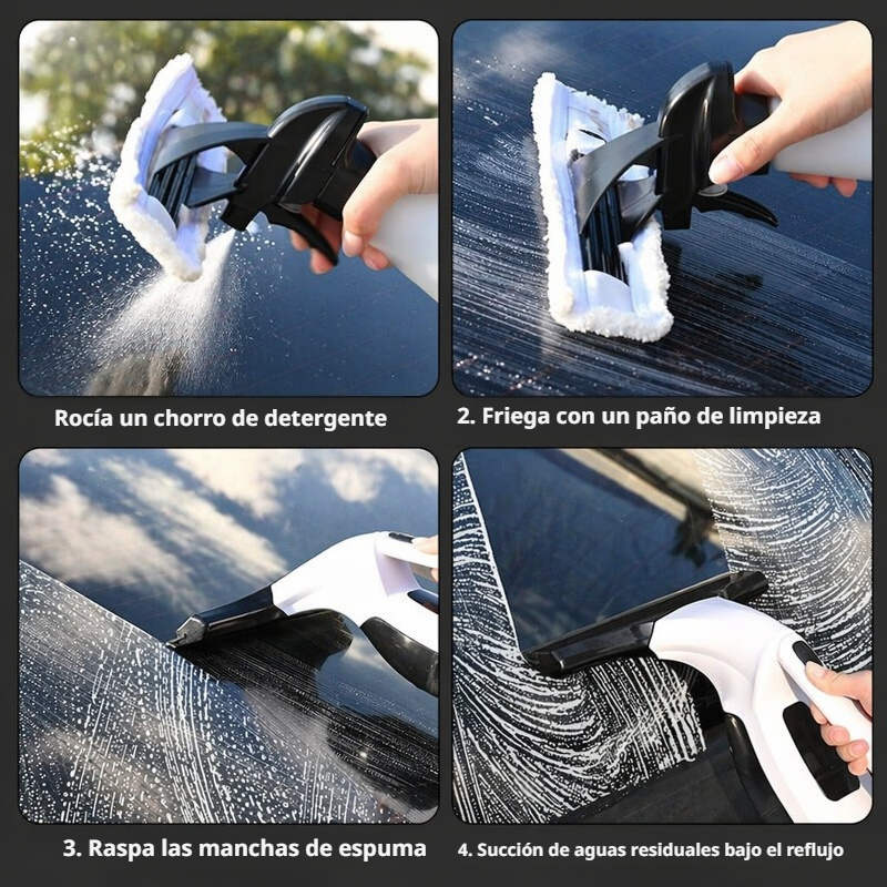 Limpiador de ventanas para el hogar