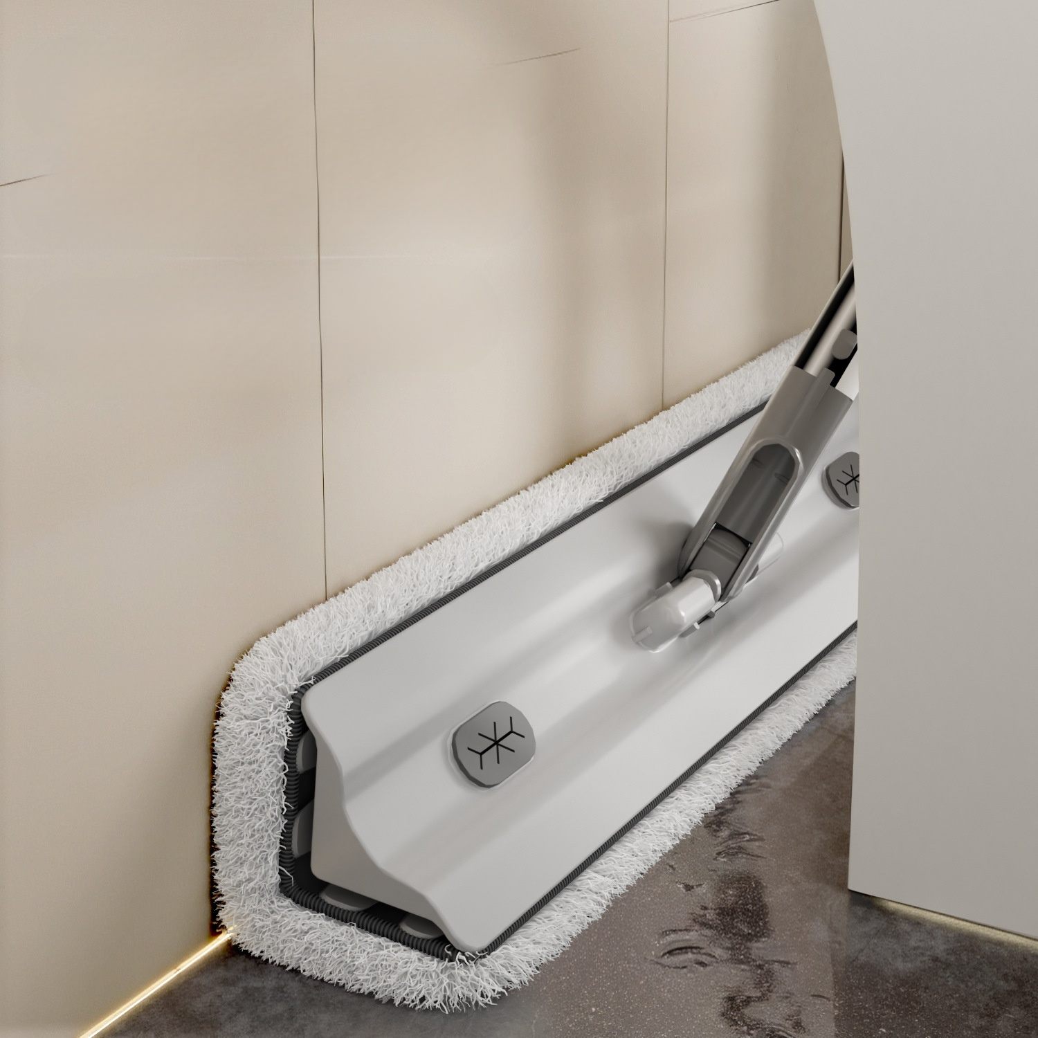 免手洗三角雙面拖把