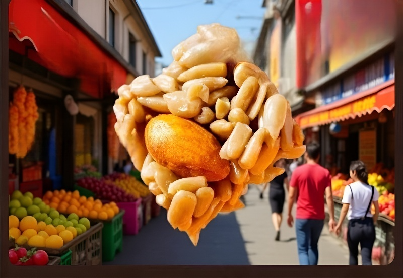 サクサク食感のアーモンドとパパイヤの種クリスプ