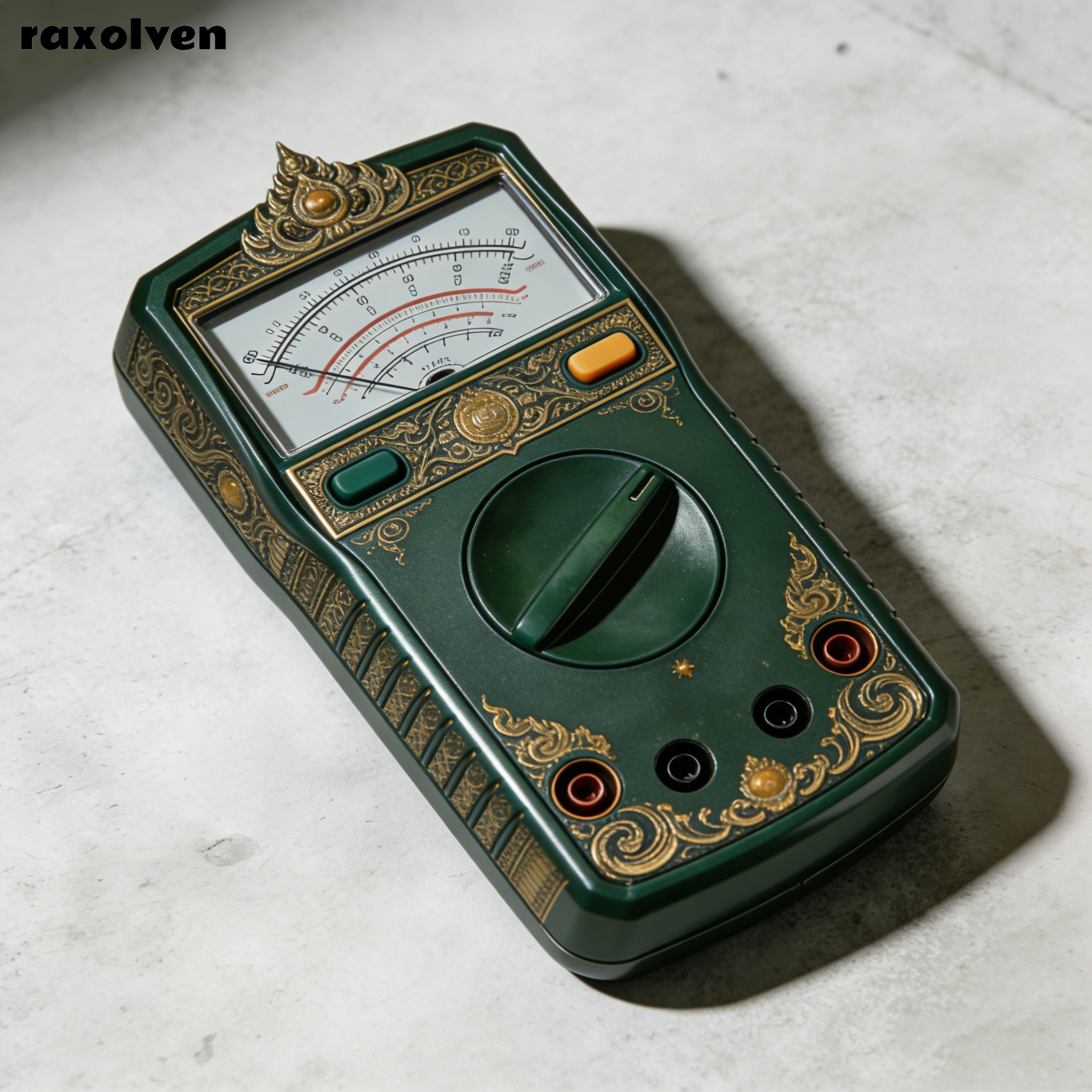 มัลติมิเตอร์ดิจิทัลพร้อมระบบปรับช่วงอัตโนมัติ