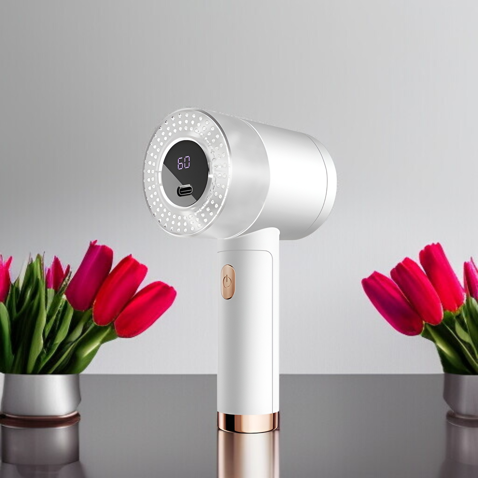 Elektrischer Fusselrasierer mit 3 Geschwindigkeiten, 6-Klingen und Type-C Anschluss