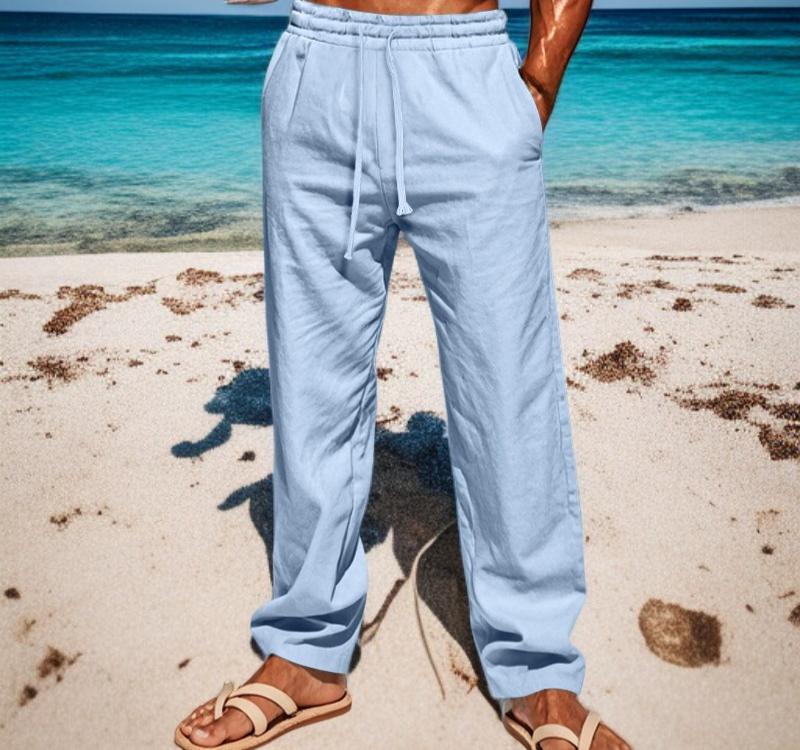 快適な履き心地のメンズパンツディテール