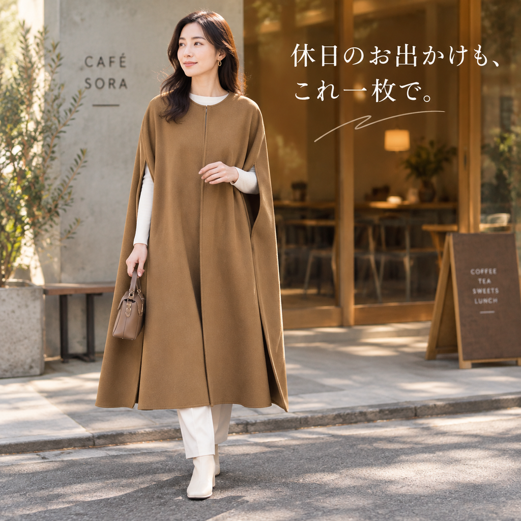 新作日本風ウールコート女性用・春秋冬