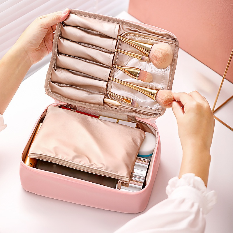 Storage bag Portable large capacity waterproof toileting bag