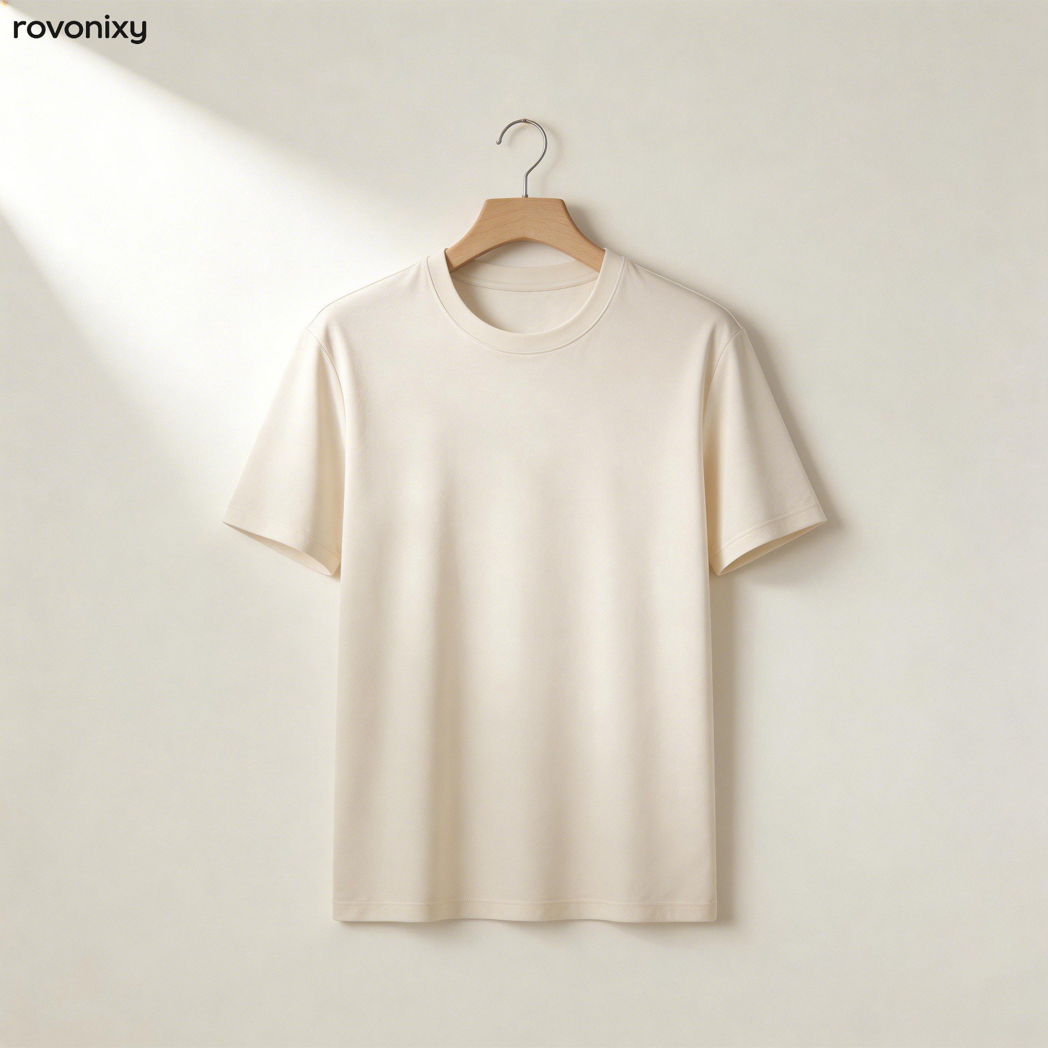 เสื้อยืดผู้ชายสีพื้นแบบเรียบ แพ็ค 5 ตัว