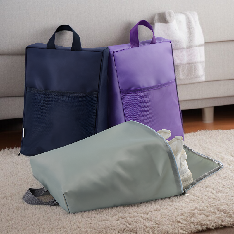 シューズバッグ ポータブル収納バッグ 旅行用ポータブル収納バッグ シューズバッグ ダストバッグ シューズカバー 大容量 スポーツシューズバッグ