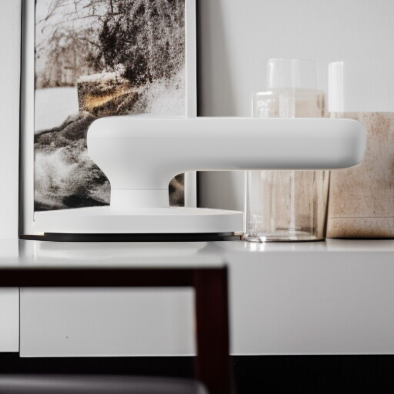 ワイヤレス充電ミニアイロン LEDディスプレイ 軽量携帯型 強力パワー 30秒高速加熱