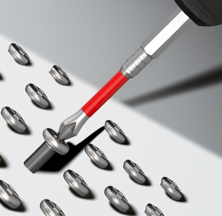 강자성 십자비트 공업용 핸드드릴 전용비트 제품 이미지