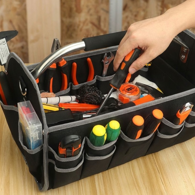 手持ち式の多機能ハードウェアツール収納バッグ