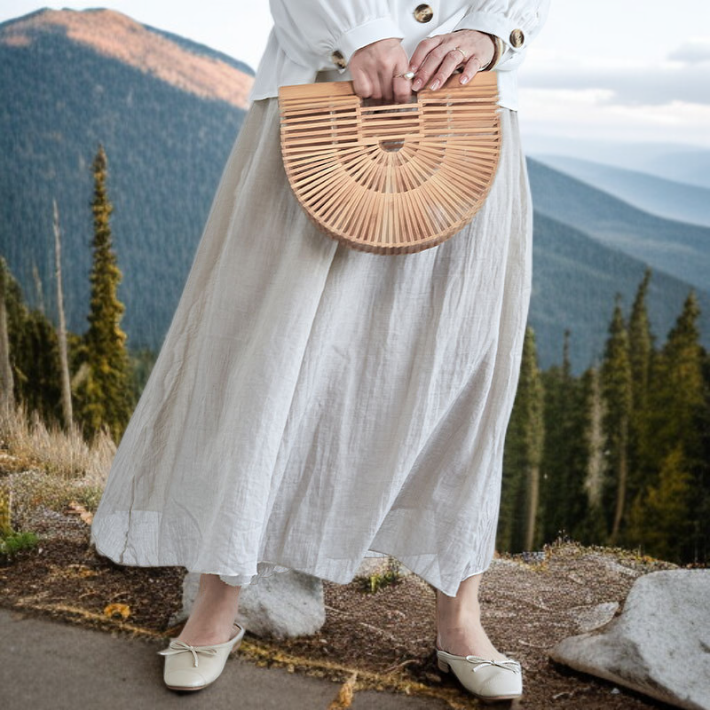 秋の新作ワイドパンツ日本の女性用カジュアルパンツロング丈大きなフレアコットンリネン大きなサイズのレディースパンツ