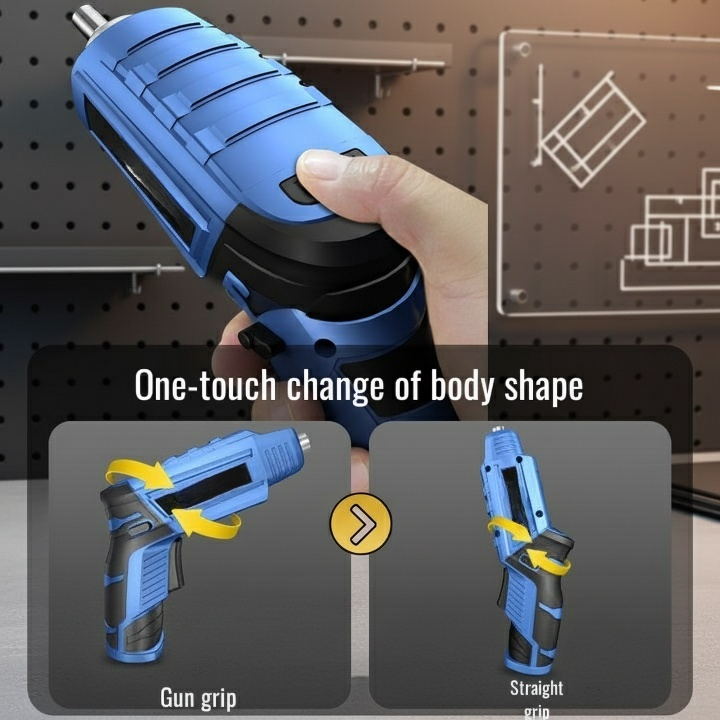 Multi-Functional Mini Electric Screwdriver for Home Use