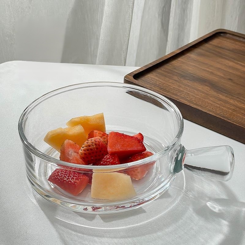 Glass Salad Bowl