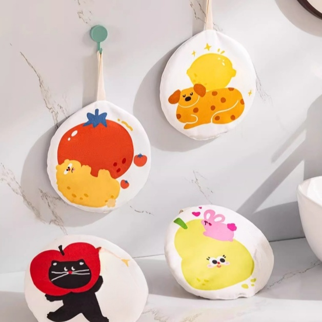  Super Absorbent Thickened Diatom Mud Hand Towel