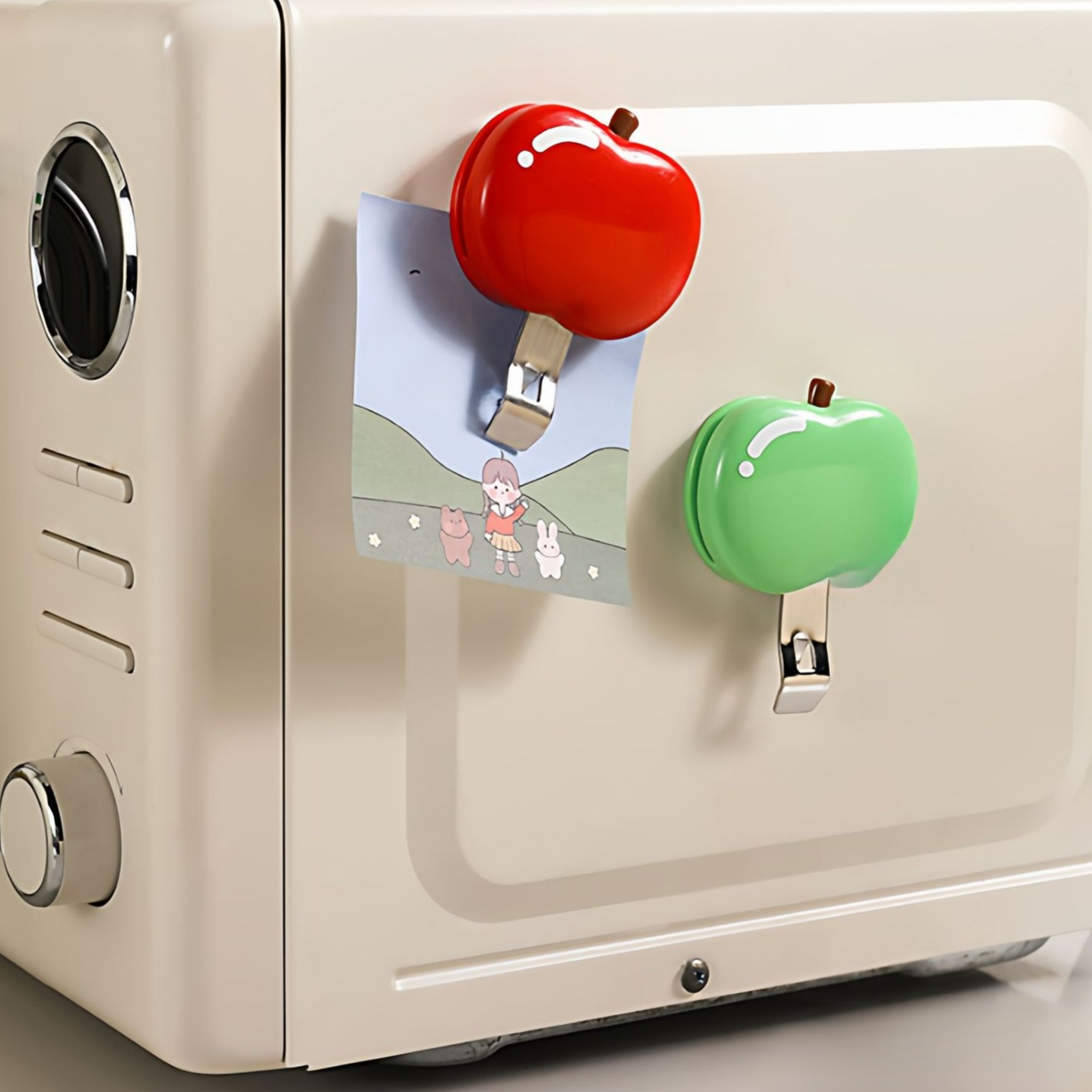 Magnetic Multifunctional Apple Bottle Opener